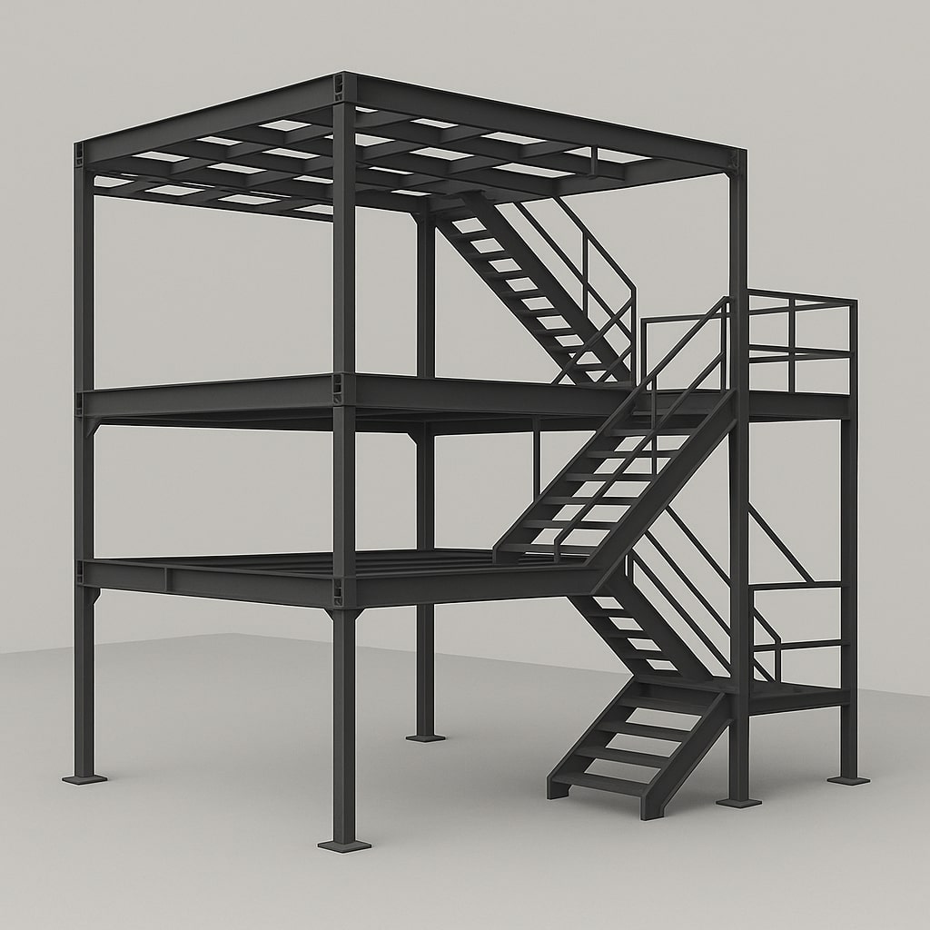 Steel structure detail